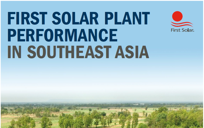First Solar Performance in Southeast Asia|